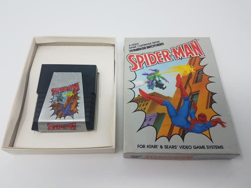 Spider-Man Atari 2600 Vintage Game Box  2"x3" Fridge Locker MAGNET Spiderman 