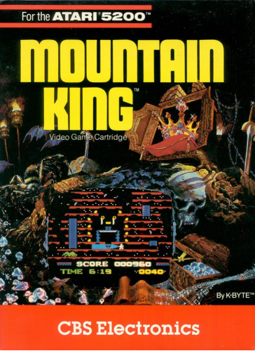 家庭用ゲームソフト MOUNTAIN KING [ATARI2600] Mountain King (Atari 2600, 1983) for sale online | eBay