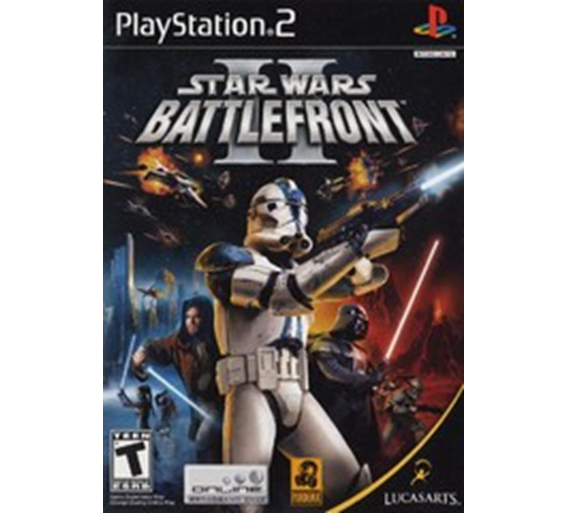 Video Games PlayStation PlayStation 2 PS2 Games Star Wars Battlefront 2 Playstation 2 Game