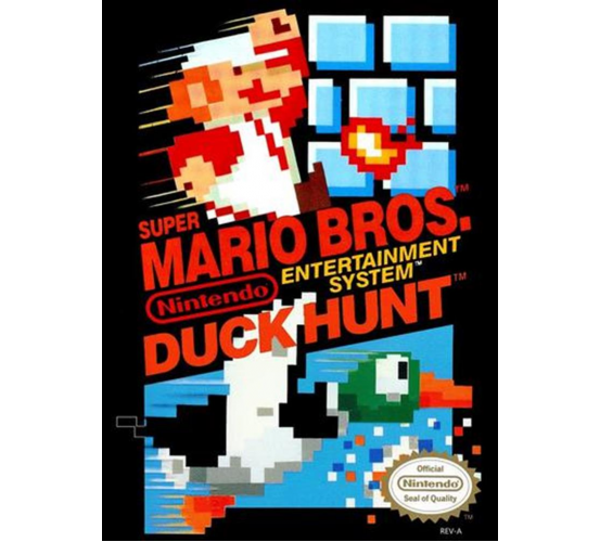 super mario bros duck hunt nes price